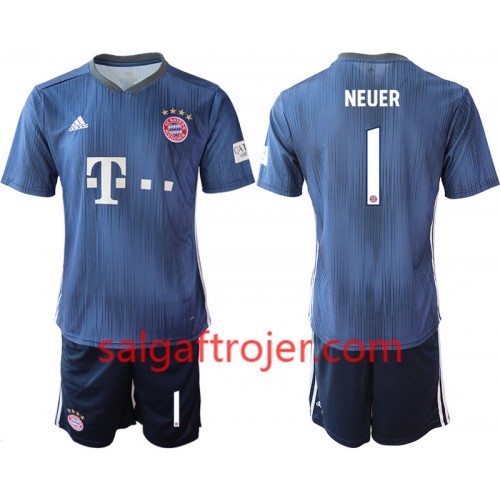 FC Bayern München Fodboldtrøjer NEUER 1 Børn 3. sæt 2018/19 Kort ærmer FC Bayern München Fodboldtrøjer NEUER 1 Børn 3. sæt 2018/19 Kort ærmer